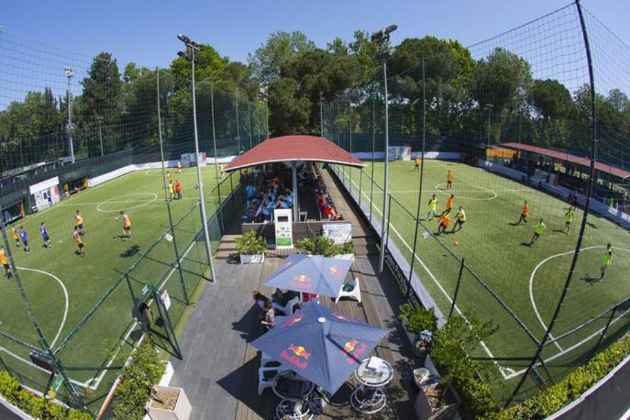 I campi del centro sportivo Orange Futbolclub di Roma. Foto Daniele Molineris